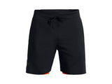 Under Armour Mens UA Launch Elite 2-in-1 7'' Shorts - Built-in Iso-Chill Mesh Compression Shorts