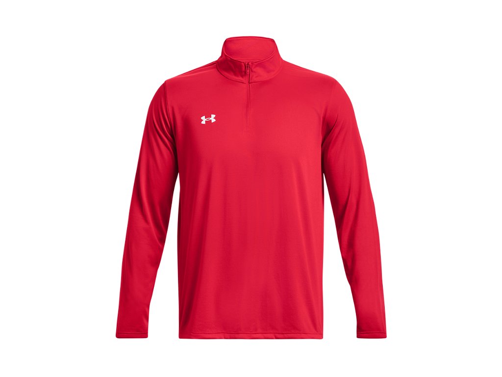 Under Armour Mens UA Tech Team Quarter Zip - Quick-Drying and Ultra-Soft