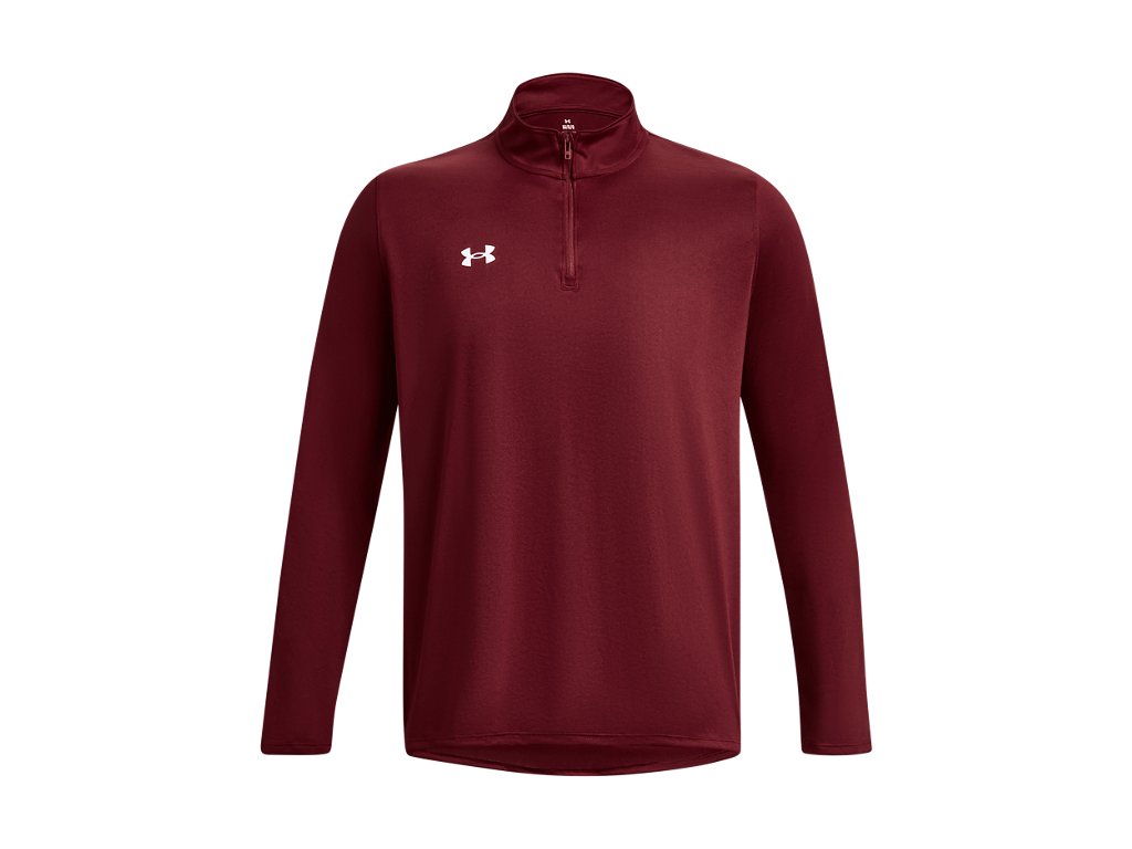 Under Armour Mens UA Tech Team Quarter Zip - Quick-Drying and Ultra-Soft