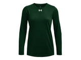 Under Armour Womens Tech Team Long Sleeve Shirt - Quick-Drying and Ultra-Soft