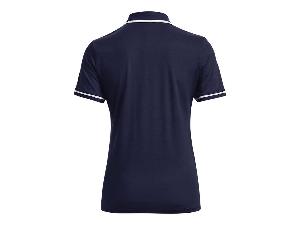 Under Armour Womens Team Tipped Polo - Breathable and Lightweight