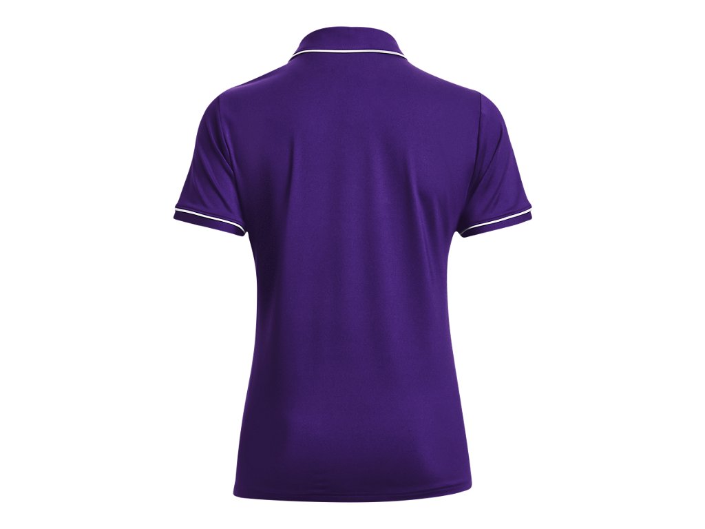 Under Armour Womens Team Tipped Polo - Breathable and Lightweight