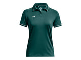 Under Armour Womens Team Tipped Polo - Breathable and Lightweight