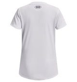 Under Armour Girls Tech Print Fill Big Logo Short Sleeve Shirt - Quick-Drying and Ultra-Soft