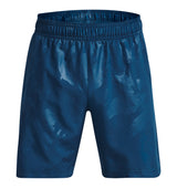 Under Armour Mens Tech Woven Emboss Shorts - Ultra Lightweight and Breathable