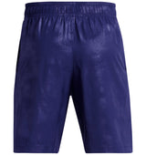 Under Armour Mens Tech Woven Emboss Shorts - Ultra Lightweight and Breathable