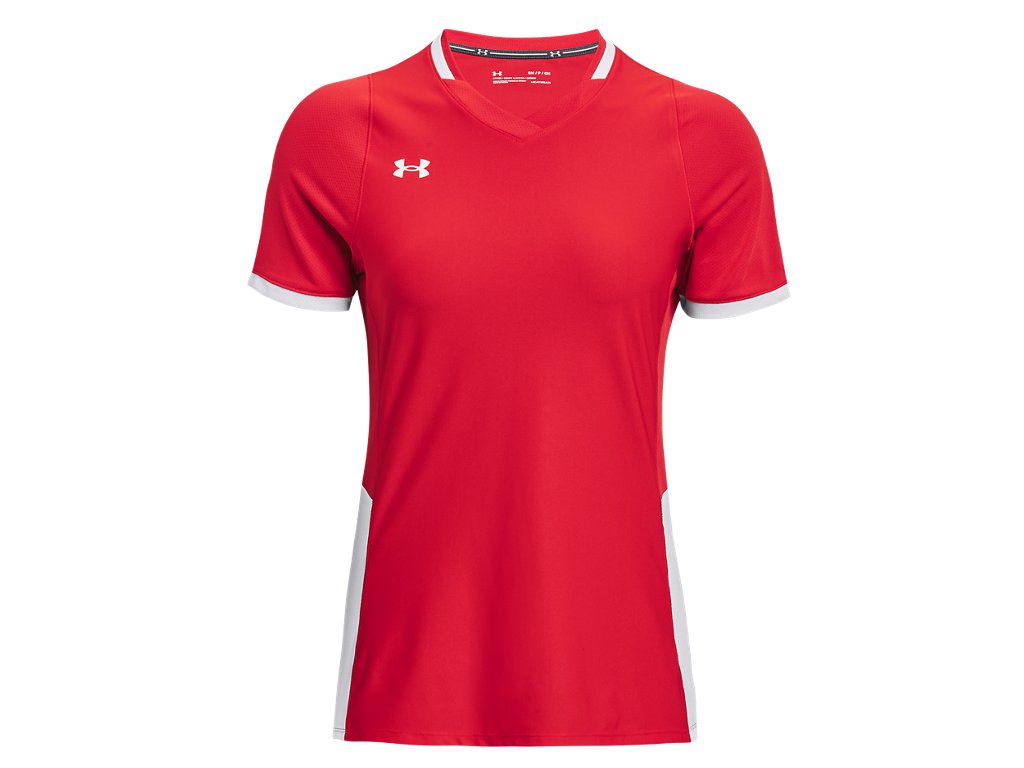 Under Armour Womens Powerhouse 2.0 Volleyball Jersey - With HeatGear Fabric and Mesh Panels