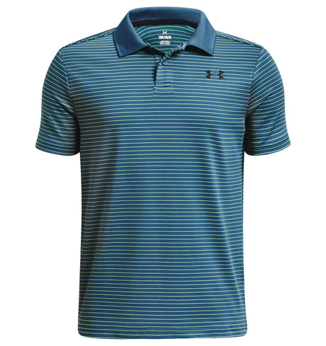 Under Armour Boys Matchplay Stripe Polo - Enhanced Breathability