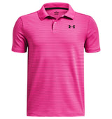 Under Armour Boys Matchplay Stripe Polo - Enhanced Breathability