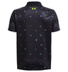 Under Armour Unisex Matchplay Printed Polo Shirt - 4-Way Stretch Material