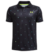 Under Armour Unisex Matchplay Printed Polo Shirt - 4-Way Stretch Material