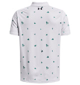 Under Armour Unisex Matchplay Printed Polo Shirt - 4-Way Stretch Material
