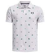 Under Armour Unisex Matchplay Printed Polo Shirt - 4-Way Stretch Material