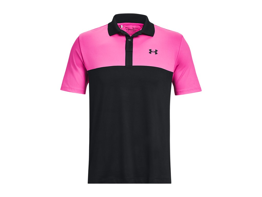 Under Armour Mens UA Performance 3.0 Colorblock Polo Apparel - Sweat Wicking