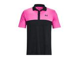 Under Armour Mens UA Performance 3.0 Colorblock Polo Apparel - Sweat Wicking
