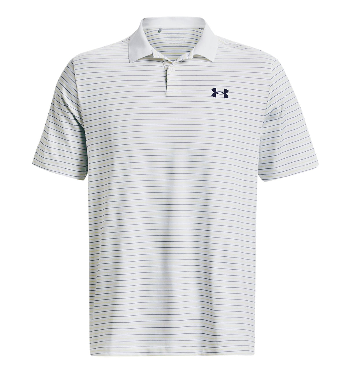 Under Armour Mens UA Matchplay Stripe Polo - Enhanced Breathability