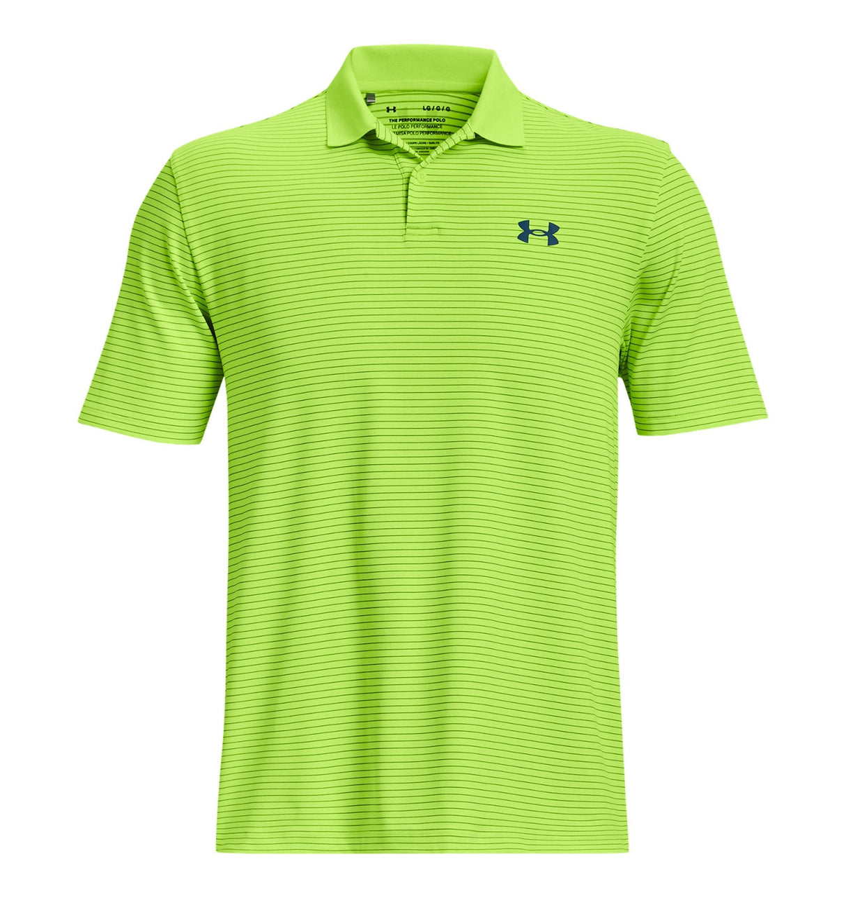 Under Armour Mens UA Matchplay Stripe Polo - Enhanced Breathability
