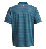 Under Armour Mens UA Matchplay Stripe Polo - Enhanced Breathability