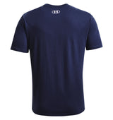 Under Armour Mens UA Baseball Script Short Sleeve T-Shirt - Quick-Drying Cotton Blend