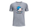 Under Armour Boys Baseball Runner Short Sleeve T-Shirt - Quick Drying