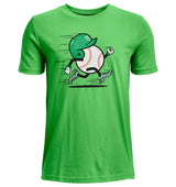 Under Armour Boys Baseball Runner Short Sleeve T-Shirt - Quick Drying