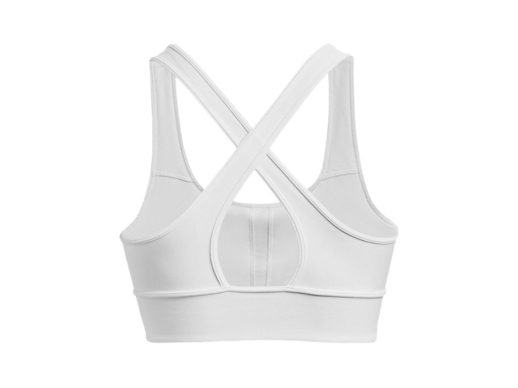 Under Armour Womens Crossback Longline Sports Bra - Strategic Support and Breathability