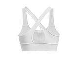 Under Armour Womens Crossback Longline Sports Bra - Strategic Support and Breathability