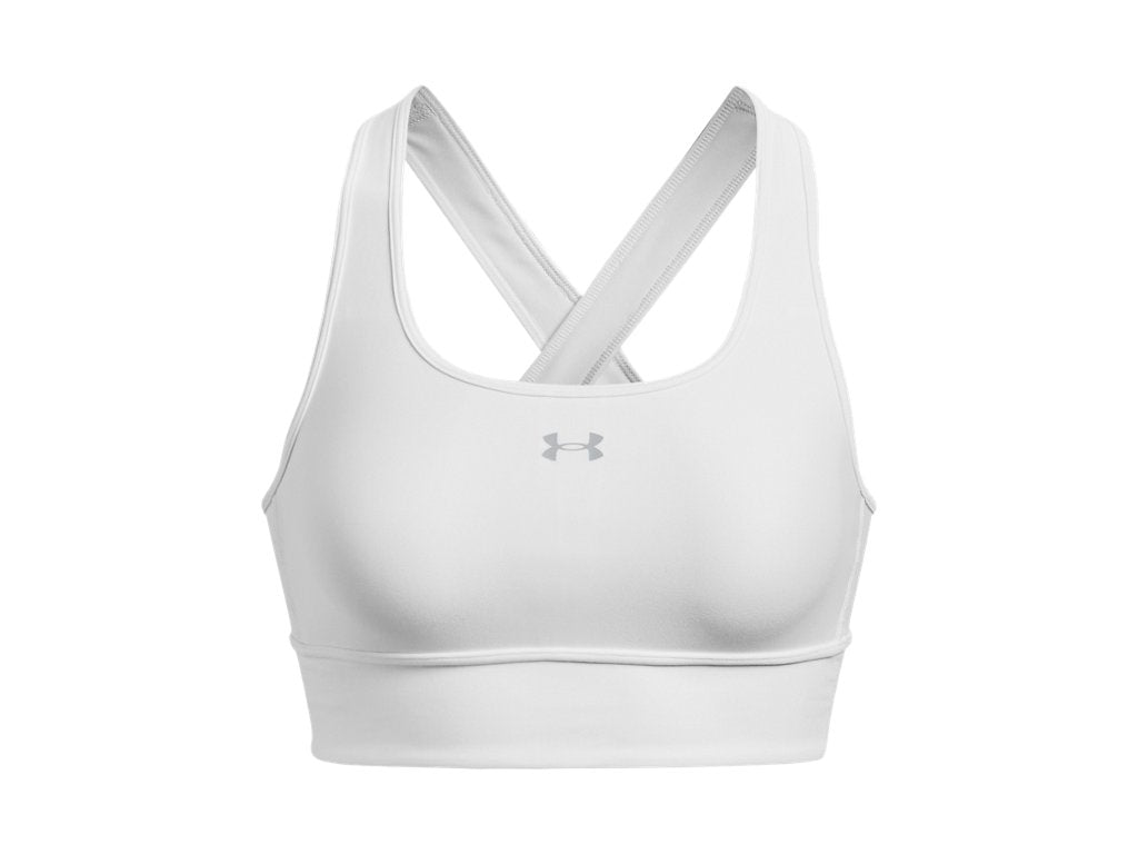 Under Armour Womens Crossback Longline Sports Bra - Strategic Support and Breathability