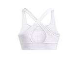 Under Armour Womens Crossback Longline Sports Bra - Strategic Support and Breathability