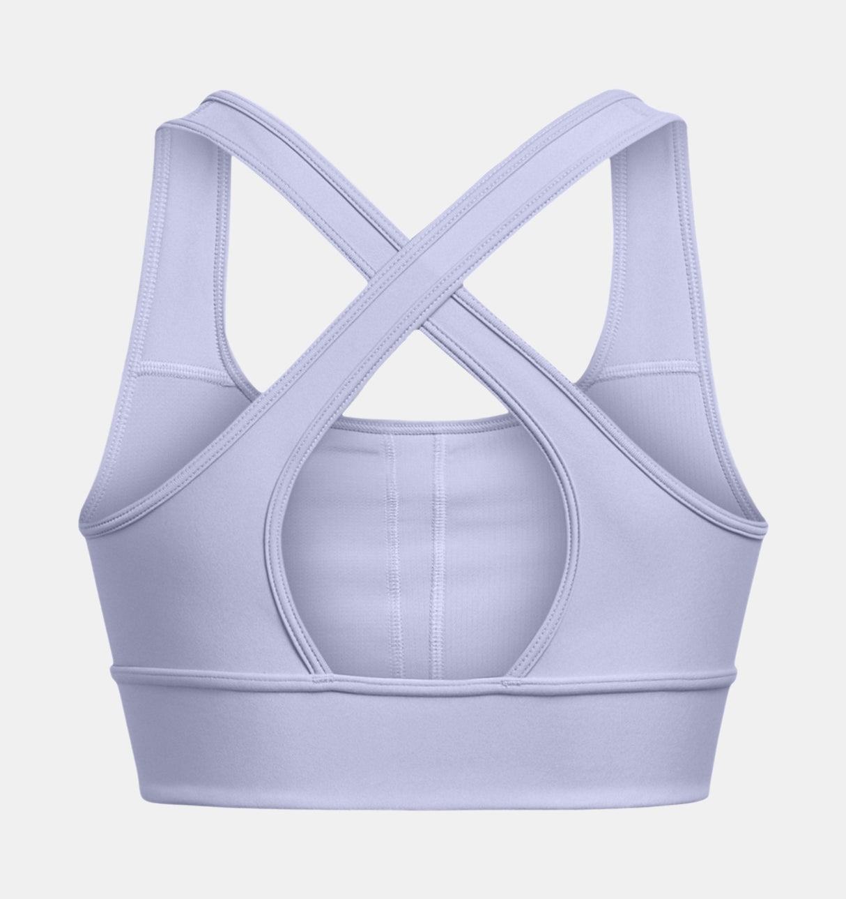 Under Armour Womens Crossback Longline Sports Bra - Strategic Support and Breathability