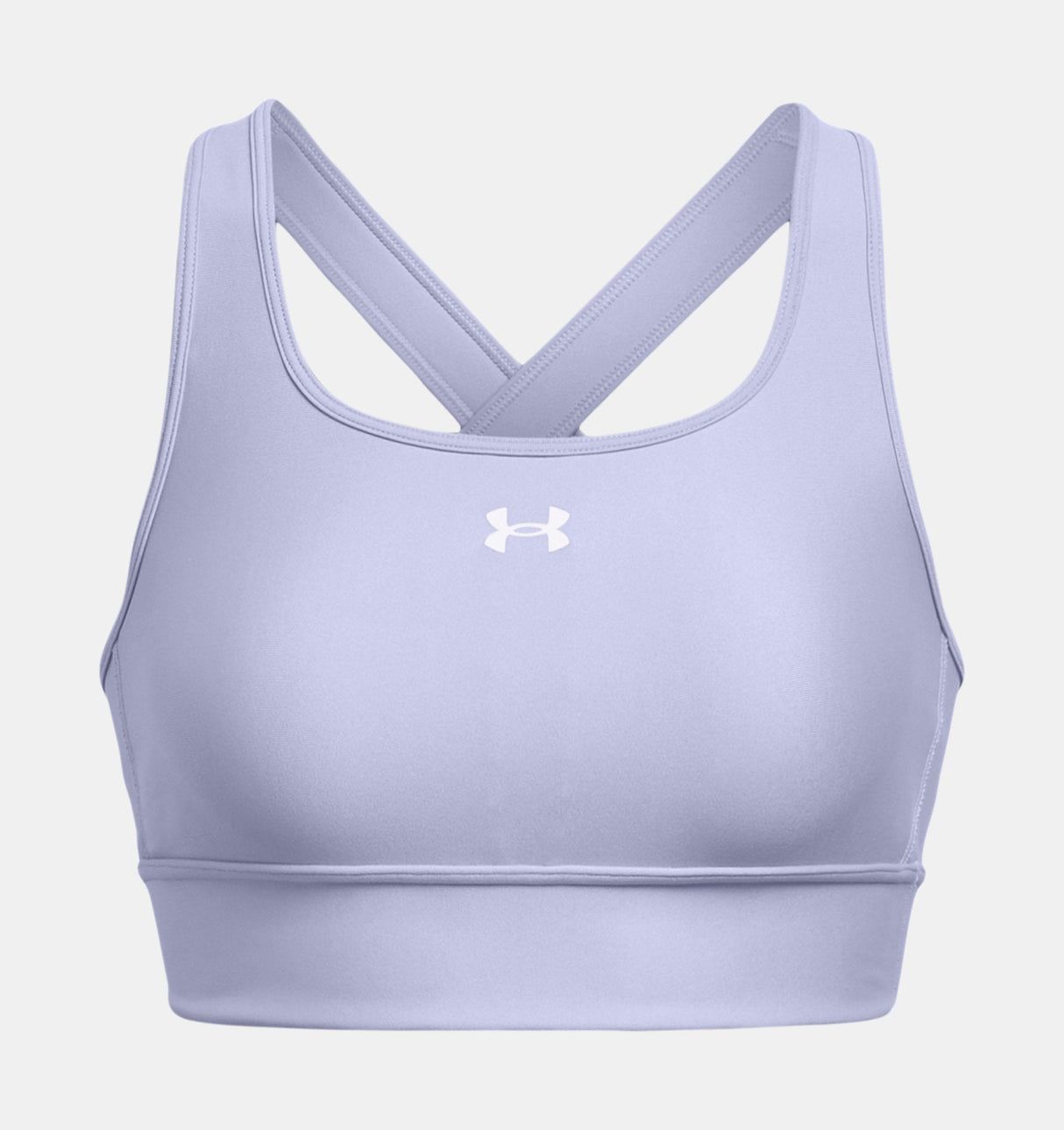 Under Armour Womens Crossback Longline Sports Bra - Strategic Support and Breathability
