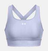 Under Armour Womens Crossback Longline Sports Bra - Strategic Support and Breathability