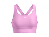 Under Armour Womens Crossback Longline Sports Bra - Strategic Support and Breathability