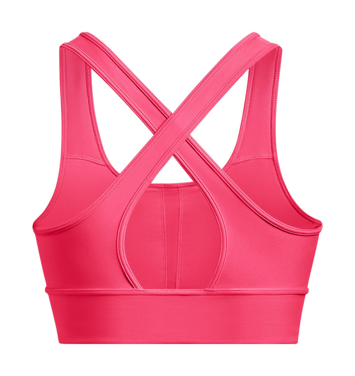 Under Armour Womens Crossback Longline Sports Bra - Strategic Support and Breathability