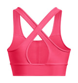 Under Armour Womens Crossback Longline Sports Bra - Strategic Support and Breathability