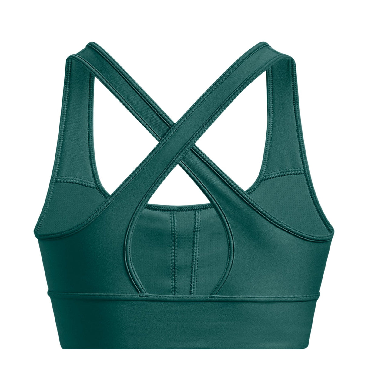 Under Armour Womens Crossback Longline Sports Bra - Strategic Support and Breathability
