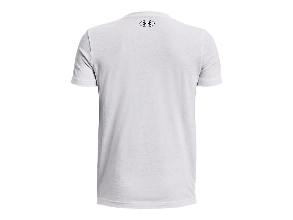 Under Armour Boys Performance Logo Short Sleeve T-Shirt - Quick-Drying Cotton Blend