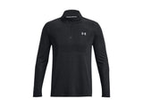 Under Armour Men's UA Seamless Stride 村 Zip Apparel - Engineered Mesh Ventilation