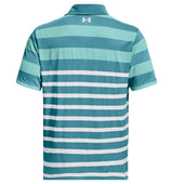 Under Armour Mens UA Playoff 3.0 Stripe Polo Shirt - Breathable and Stretchy