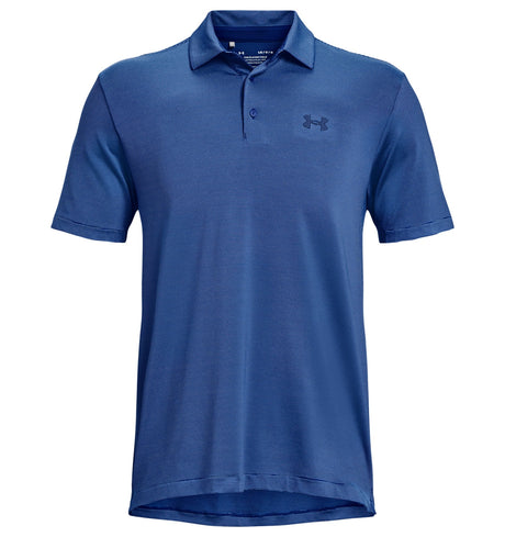 Under Armour Mens UA Playoff 3.0 Stripe Polo Shirt - Breathable and Stretchy
