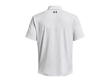Under Armour Men's UA Playoff 3.0 Printed Polo Apparel - Breathable and Stretchy