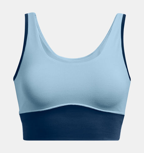 Under Armour Womens Meridian Fitted Crop Tank - Breathable Performance Fabric