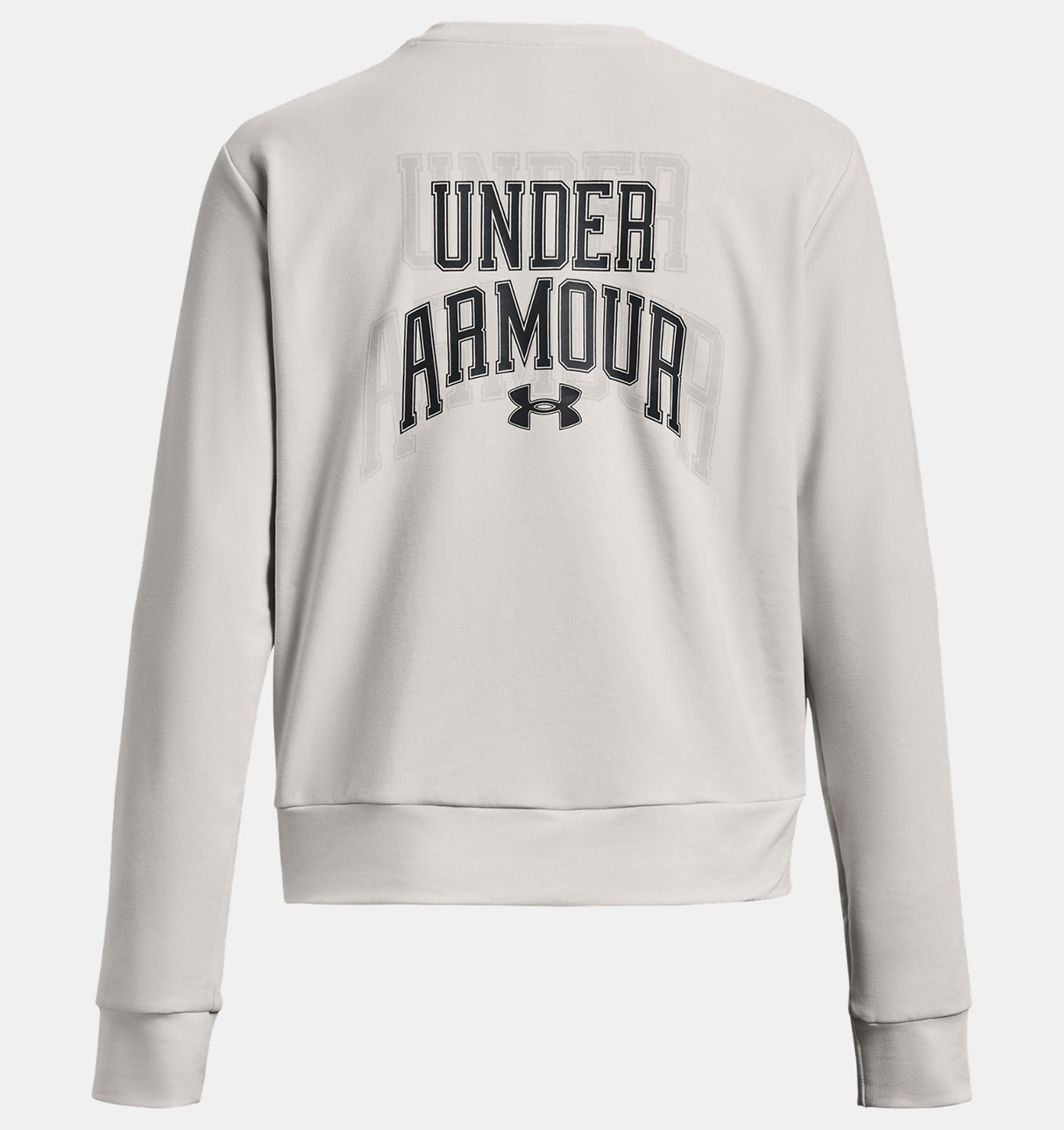 Under Armour Womens Rival Terry Graphic Crew - Super-Soft and Lightweight