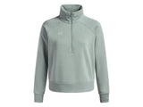 Under Armour Womens UA Rival Fleece Half Zip - Ultra-Soft Cotton Blend