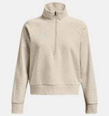 Under Armour Womens UA Rival Fleece Half Zip - Ultra-Soft Cotton Blend