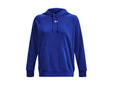 Under Armour Womens Rival Fleece Hoodie - Ultra-Soft Cotton-Blend Fleece