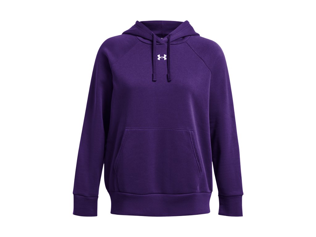 Under Armour Womens Rival Fleece Hoodie - Ultra-Soft Cotton-Blend Fleece