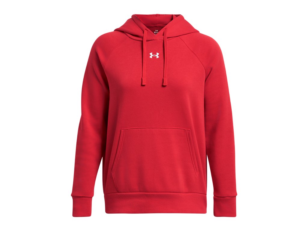 Under Armour Womens Rival Fleece Hoodie - Ultra-Soft Cotton-Blend Fleece