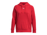 Under Armour Womens Rival Fleece Hoodie - Ultra-Soft Cotton-Blend Fleece