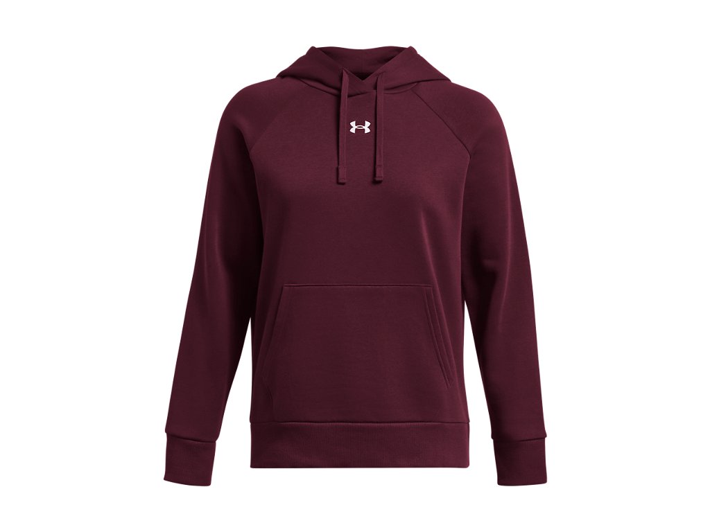 Under Armour Womens Rival Fleece Hoodie - Ultra-Soft Cotton-Blend Fleece